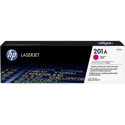 Cartucho de tóner magenta HP 201A para LaserJet Pro M252dw 1400 páginas