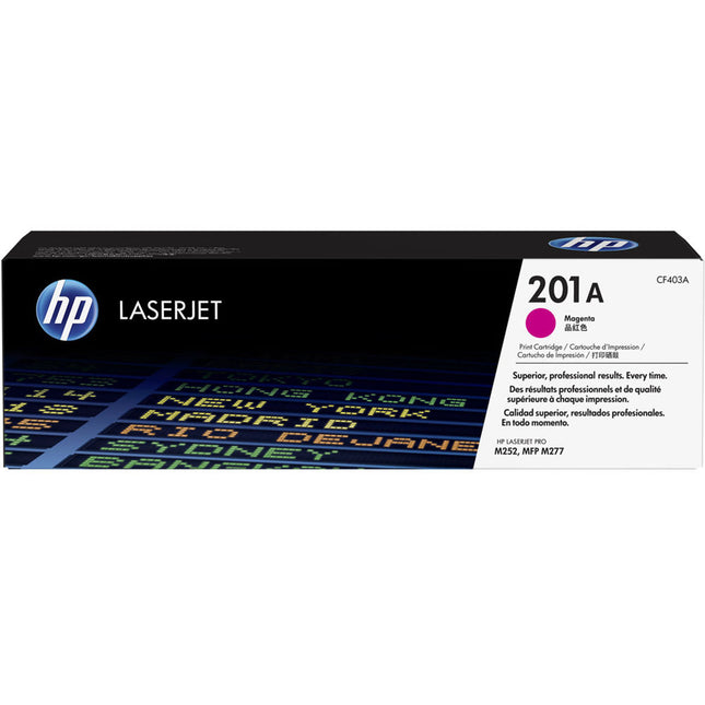 Cartucho de tóner magenta HP 201A para LaserJet Pro M252dw 1400 páginas