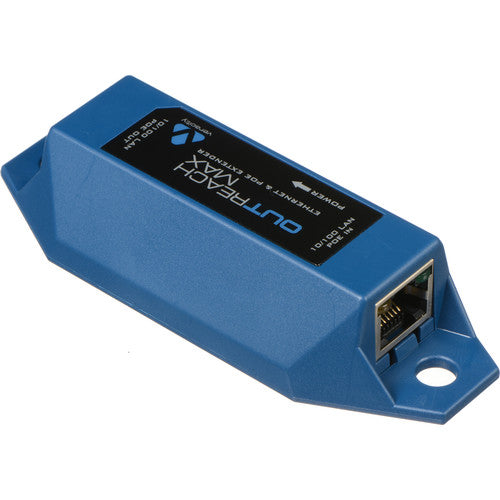 Veracity OUTREACH Max Extensor Ethernet y PoE hasta 328 pies 70W PoE