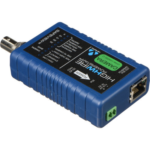 Veracity HIGHWIRE Powerstar lado cámara transmisión PoE 25W 100Base-T