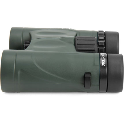 Celestron 8x32 Prismáticos Nature DX con enfoque cercano de 6.5 pies y visión gran angular 59°