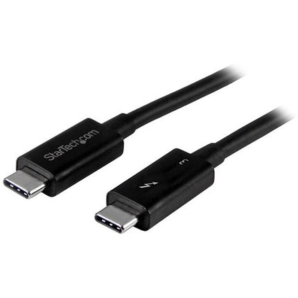 StarTech Thunderbolt 3 Cable USB Tipo C Macho 1.6 Pies 40 Gbps 100W