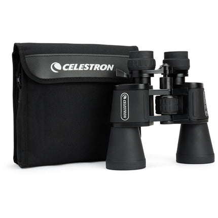 Celestron UpClose G2 10-30x50 Zoom Prismáticos Porro Resistente al Agua con Funda