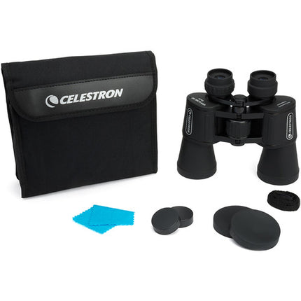Celestron UpClose G2 20x50 Prismáticos Porro Óptica Multi recubierta Estuche suave incluido