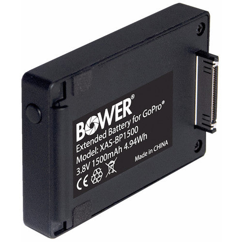 Bower Xtreme Action Series batería extendida 1500mAh para GoPro HERO3/4 con backdoor protector y resistente al agua
