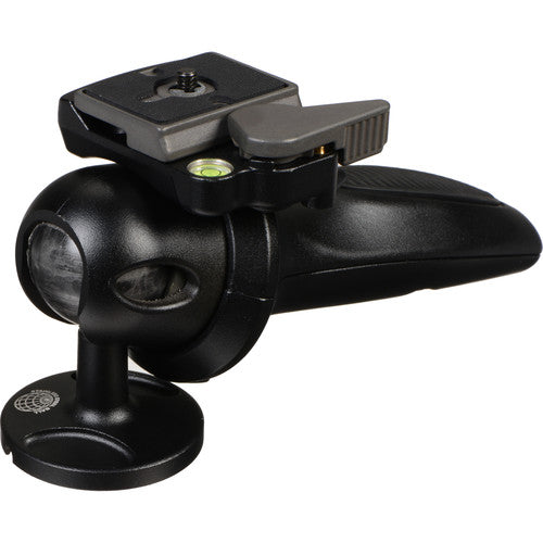Manfrotto 327RC2 Cabezal Esférico con Placa de Liberación Rápida 200PL-14 y Capacidad 13.2 lb