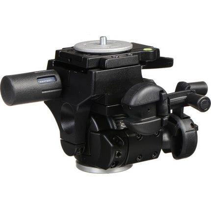 Manfrotto 400 Cabezal Panorámico y de Inclinación con Placas Rápidas 22.1 lb 360° Rotación