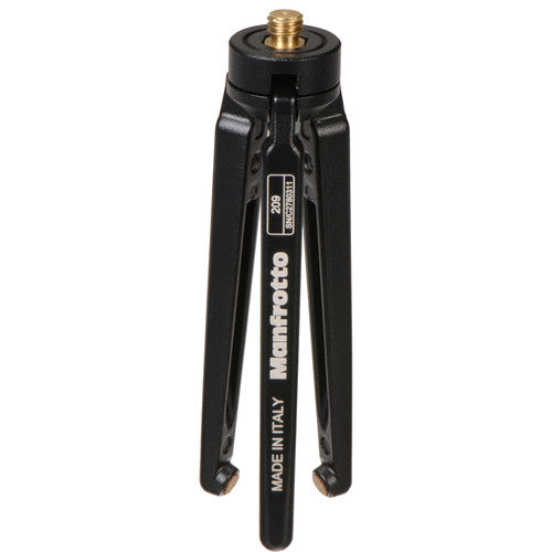 Manfrotto 209 Trípode de Mesa capacidad 10 kg altura 4.5 cm peso 94 g