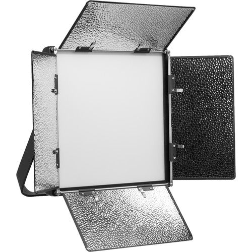 ikan Lyra 1 x 1 LED Panel Bi-Color 3200-5600K Kit con Soportes 8'