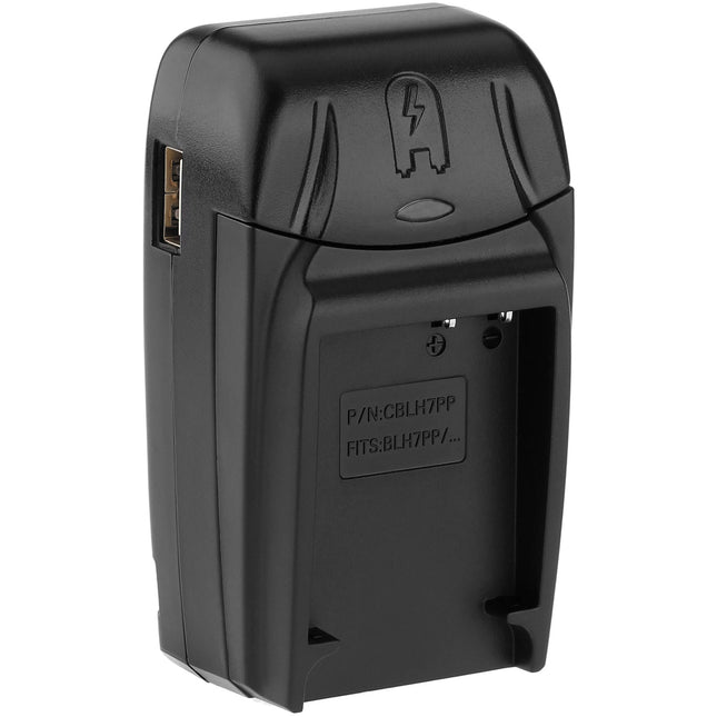 Watson Compact Cargador AC DC con Adaptador de Batería DMW-BLH7