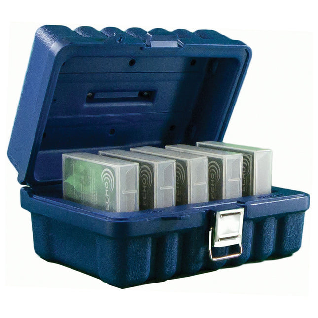 Turtle LTO Ultrium Estuche Compatible Azul Capacidad 5 Cintas