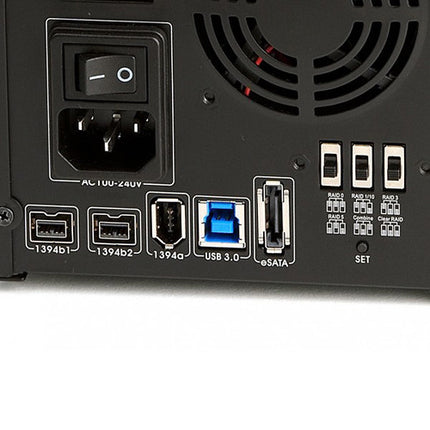 Oyen Digital Mobius 40TB RAID 5 Bahías Disco Duro 7200 rpm USB 3.0
