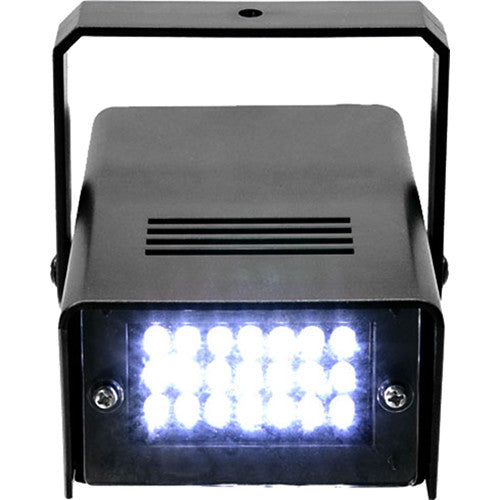 CHAUVET DJ Mini Strobe LED Luz Estroboscópica Compacta Ligera Ajustable