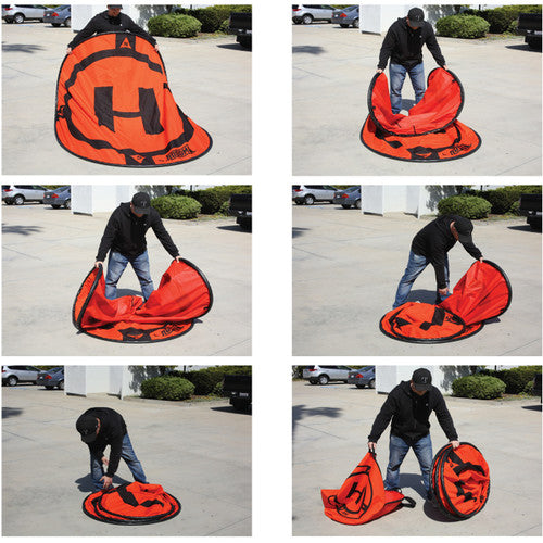 Hoodman Plataforma de Despegue para Dron FREEFLY ALTA 8 Pies con Bolsa de Transporte