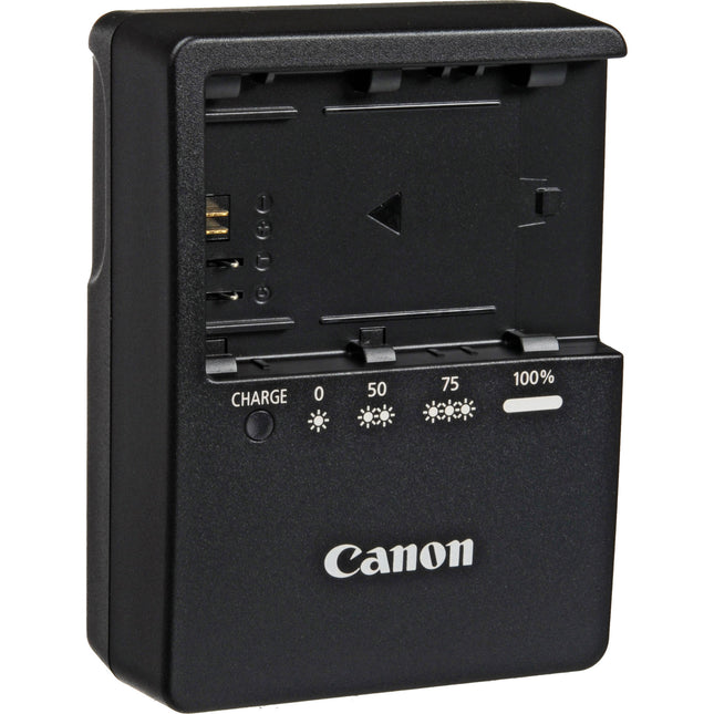 Cargador Canon LC-E6 para baterías LP-E6 LP-EL LP-E6NH compatible con EOS 5D 6D 7D 80D R5 y R6