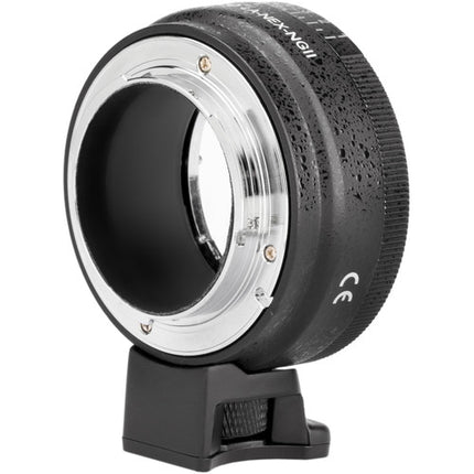Vello Adaptador Nikon F a Sony E-Mount con Anillo de Apertura y Pie de Trípode