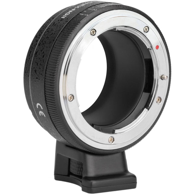 Vello Adaptador Nikon F a Sony E-Mount con Anillo de Apertura y Pie de Trípode