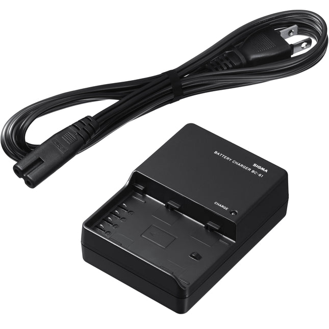 Cargador Sigma BC-61 para batería BP-61 con indicador LED y garantía