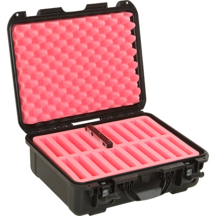 Turtle Estuche para 20 Discos Duros 3.5 Pulgadas Acero Inoxidable Hermético