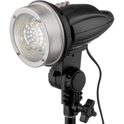 Impact SF-ABRL Kit de Cabezal Flash 160W/s con Soporte y Barndoor