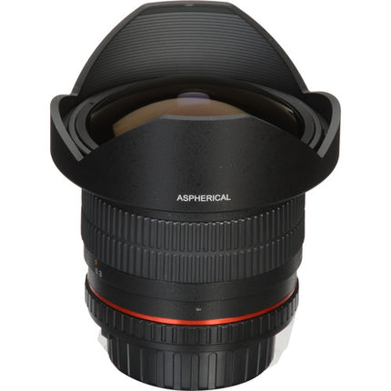 Samyang 8mm f3.5 HD Ojo de Pez para Nikon Montura F 180° y Capucha desmontable