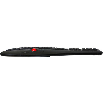 Adesso Tru-Form 3500 Teclado Ergonómico Inalámbrico 2.4 GHz con Trackball