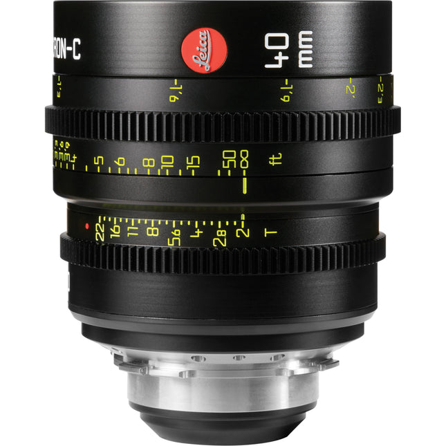 Leitz Cine 40mm T2.0 Summicron-C Objetivo Super 35mm PL Montura