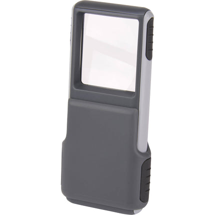 Carson PO-25 MiniBrite 4 Pack Lupa 3x con Luz LED y Estuche Integrado