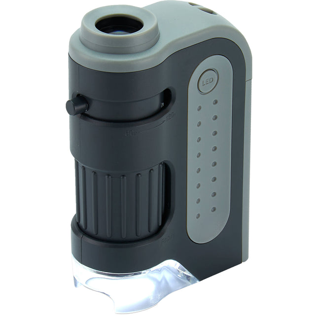 Carson MM-300 MicroBrite Plus Microscopio de Bolsillo 60-120x 4-Pack