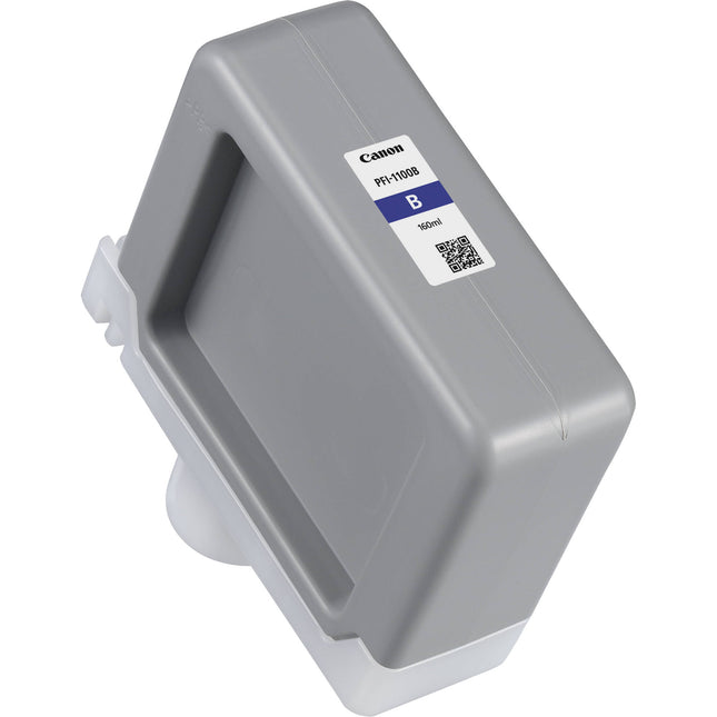 Canon PFI-1100 Tanque de Tinta Pigmentada Azul 160mL para Impresoras de Gran Formato