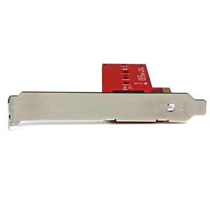 StarTech Adaptador PCI Express x4 a M.2 SSD PCIe soporte 2242 a 22110 y bracket bajo perfil
