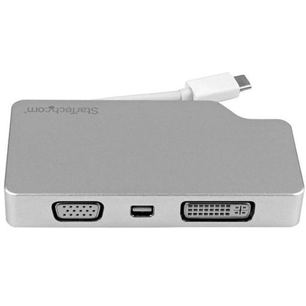StarTech 4-en-1 Adaptador USB Tipo-C con HDMI 4K 3840x2160 y VGA 1920x1200