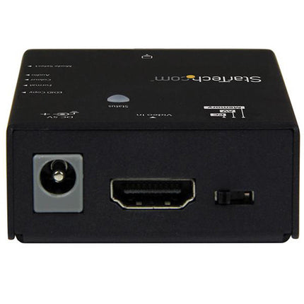 StarTech emulador EDID para pantallas HDMI hasta 1080p con cable USB y guía rápida