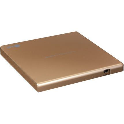 LG GP65NG60 Quemador DVD Externo USB 2.0 8x Velocidad 14mm Dorado
