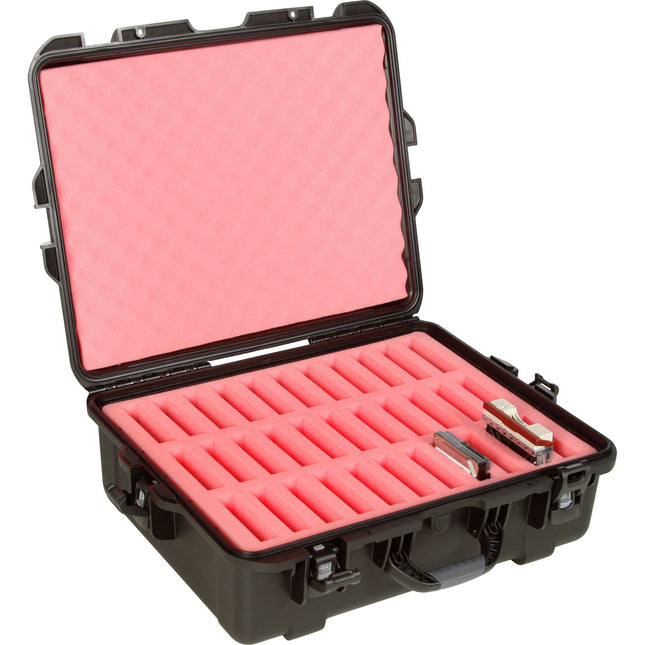 Turtle Caja para 33 Discos Duros 3.5" Estanqueidad Acero Inoxidable