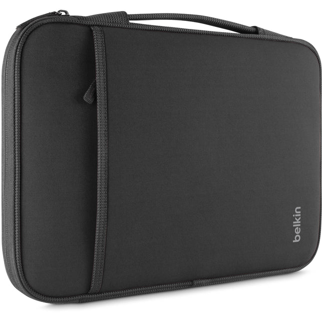 Funda Belkin para MacBook Air 13 y 14 Pulgadas Negra con Interior de Forro Polar