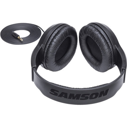 Samson SR350 Auriculares Estéreo Over-Ear 35mm Ajustables Negro