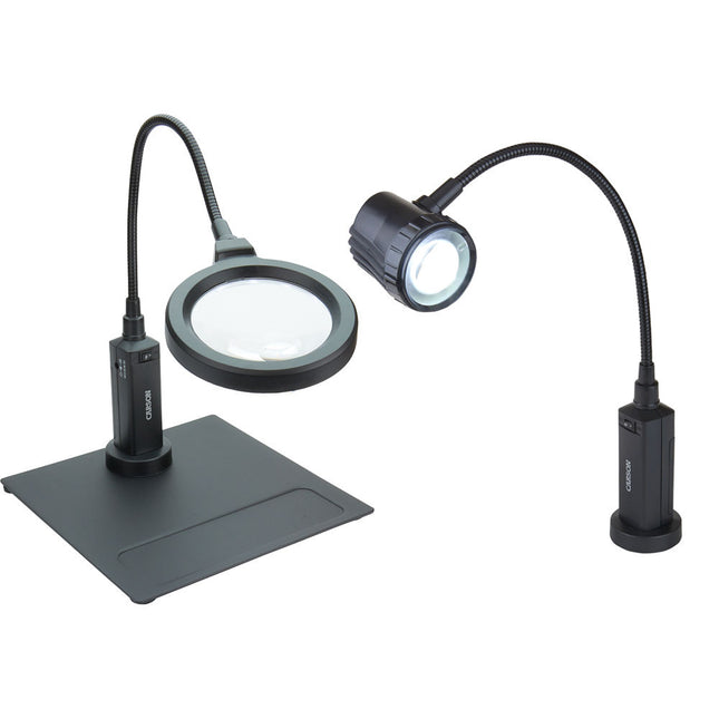 Carson CP-95 Lupa con Luz LED 4 Pulgadas 16 LEDs y Luz Flexible LED