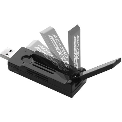 Adaptador USB Wi-Fi EDIMAX Technology AC1750 Dual Banda 1750 Mbps USB 3.1 Gen 1