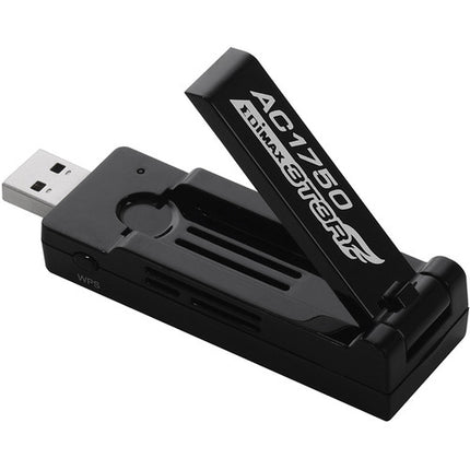 Adaptador USB Wi-Fi EDIMAX Technology AC1750 Dual Banda 1750 Mbps USB 3.1 Gen 1