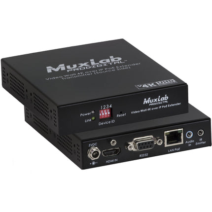 MuxLab Video Wall Transmisor HDMI 4K 30Hz 330 pies con PoE