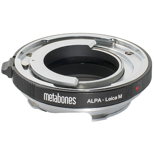 Metabones Adaptador de Lente Alpa a Cámara Leica M con Codificación 6-Bit y Enfoque Infinito