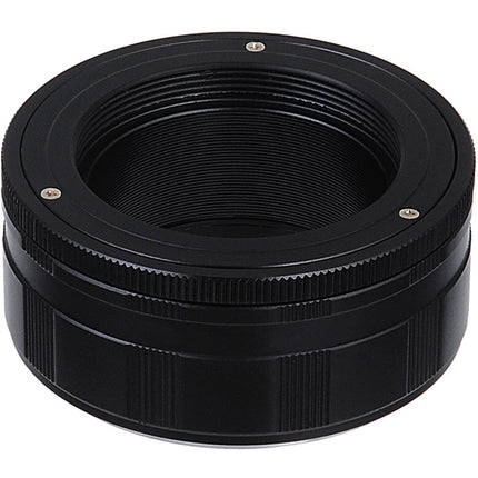 FotodioX Adaptador M42 a Micro Cuatro Tercios con Helicoide Extensible y Macro