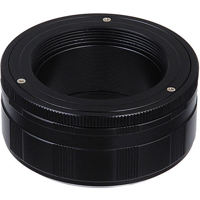 FotodioX Adaptador M42 a Micro Cuatro Tercios con Helicoide Extensible y Macro