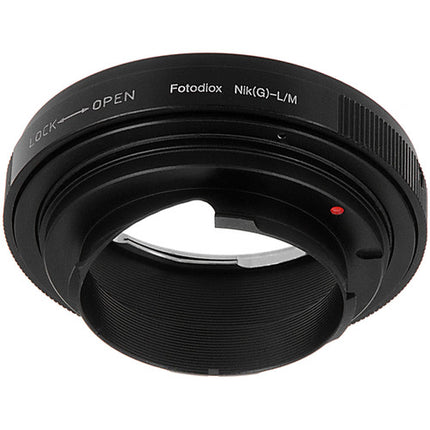 FotodioX Adaptador de Montura para Lentes Nikon G a Leica M con Control de Apertura