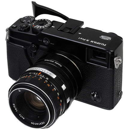 Adaptador FotodioX M42 a FUJIFILM X-Series con macro y helicoide extensible