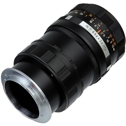 FotodioX Adaptador M42 a Micro Cuatro Tercios con Helicoide Extensible y Macro