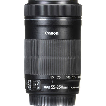 Canon EF-S 55-250mm f4-5.6 IS STM Teleobjetivo Estabilizador Óptico APS-C