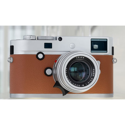 Leica APO-Summicron-M 50mm f2 Lente Full-Frame con Parasol Extensible Plata