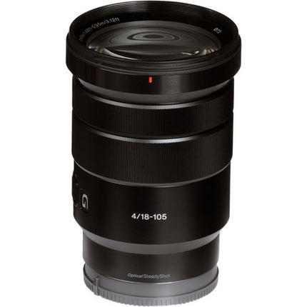 Sony E PZ 18-105mm f4 G OSS Objetivo con Estabilizador y Filtro UV 72mm